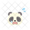 پیش‌نمایش فایل crying-panda-11936243 از پک ایموجی حیوانات