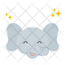 پیش‌نمایش فایل happy-elephant-11936217 از پک ایموجی حیوانات