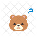 پیش‌نمایش فایل question-bear-11936197 از پک ایموجی حیوانات
