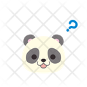 پیش‌نمایش فایل question-panda-11936239 از پک ایموجی حیوانات