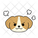 پیش‌نمایش فایل angry-dog-12286050 از پک ایموجی حیوانات