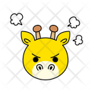 پیش‌نمایش فایل angry-giraffe-12286062 از پک ایموجی حیوانات