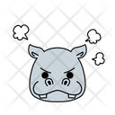 پیش‌نمایش فایل angry-hippo-12286068 از پک ایموجی حیوانات