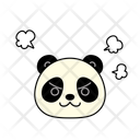 پیش‌نمایش فایل angry-panda-12286080 از پک ایموجی حیوانات
