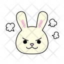 پیش‌نمایش فایل angry-rabbit-12286092 از پک ایموجی حیوانات
