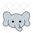 پیش‌نمایش فایل elephant-emoji-12286052 از پک ایموجی حیوانات