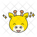 پیش‌نمایش فایل happy-giraffe-12286061 از پک ایموجی حیوانات