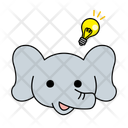 پیش‌نمایش فایل inspiring-ideas-elephant-12286054 از پک ایموجی حیوانات