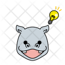 پیش‌نمایش فایل inspiring-ideas-hippo-12286066 از پک ایموجی حیوانات