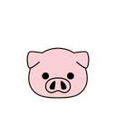 پیش‌نمایش فایل pig-emoji-12286082 از پک ایموجی حیوانات