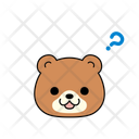 پیش‌نمایش فایل question-bear-12286035 از پک ایموجی حیوانات