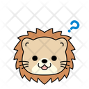 پیش‌نمایش فایل question-lion-12286071 از پک ایموجی حیوانات
