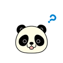 پیش‌نمایش فایل question-panda-12286077 از پک ایموجی حیوانات