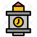 پیش‌نمایش فایل railway-clock-5061334 از پک قطار و ایستگاه