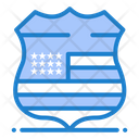 پیش‌نمایش فایل usa-police-badge-5062600 از پک آمریکا، جلد ۳