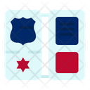پیش‌نمایش فایل police-id-card-badge-5063555 از پک آمریکا، جلد ۳