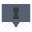 پیش‌نمایش فایل chat-lock-4378700 از پک پایه رابط کاربری