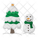 پیش‌نمایش فایل christmas-tree-and-snowman-4086101 از پک کریسمس