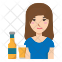 پیش‌نمایش فایل alcoholic-woman-4157796 از پک آبجو