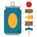 پیش‌نمایش فایل beer-can-and-bbq-food-4157777 از پک آبجو