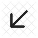 پیش‌نمایش فایل down-left-2043564 از پک پیکان‌ها و نمادها