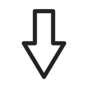 پیش‌نمایش فایل down-arrow-2082182 از پک متفرقه