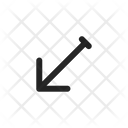 پیش‌نمایش فایل down-left-2145596 از پک پیکان‌ها و نمادها