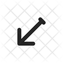پیش‌نمایش فایل down-left-2158360 از پک پیکان‌ها و نمادها