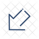 پیش‌نمایش فایل down-left-arrow-2356391 از پک متفرقه