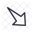 پیش‌نمایش فایل down-right-arrow-2597401 از پک فلش‌ها