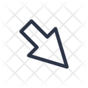 پیش‌نمایش فایل down-right-arrow-2597436 از پک فلش‌ها