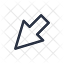 پیش‌نمایش فایل left-down-arrow-2597424 از پک فلش‌ها