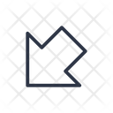 پیش‌نمایش فایل down-left-2632588 از پک راهنمای مسیر