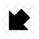 پیش‌نمایش فایل left-down-arrow-2697173 از پک مسیریابی محیطی