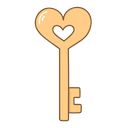 پیش‌نمایش فایل heart-key-4970374 از پک عشق