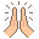پیش‌نمایش فایل hi-five-4970220 از پک حرکت دست هنر پیکسلی