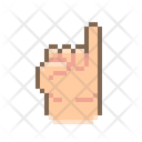 پیش‌نمایش فایل pinkie-finger-4970233 از پک حرکت دست هنر پیکسلی