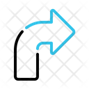 پیش‌نمایش فایل right-turn-2731964 از پک پیکان ها