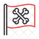 پیش‌نمایش فایل pirate-flag-2732045 از پک هالووین