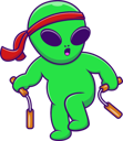 پیش‌نمایش فایل alien-kung-fu-10506484 از پک بیگانه