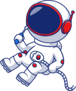 پیش‌نمایش فایل astronaut-floating-holding-tools-11041665 از پک فضانورد