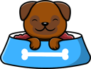 پیش‌نمایش فایل dog-with-food-11094393 از پک سگ