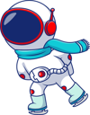 پیش‌نمایش فایل astronaut-doing-ice-skating-11313326 از پک فضانورد