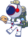 پیش‌نمایش فایل astronaut-going-for-hiking-while-finding-location-11313324 از پک فضانورد