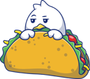 پیش‌نمایش فایل chick-in-taco-11325661 از پک جوجه