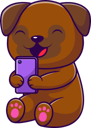 پیش‌نمایش فایل bear-watching-smartphone-11414241 از پک حیوان