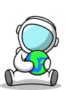 پیش‌نمایش فایل astronaut-holding-earth-11869211 از پک فعالیت‌های فضانورد