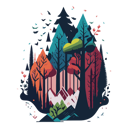 پیش‌نمایش فایل forest-view-9238465 از پک جنگل