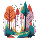 پیش‌نمایش فایل landscape-nature-9238464 از پک جنگل
