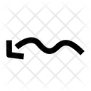 پیش‌نمایش فایل zigzag-arrow-9338970 از پک جهت پیکان